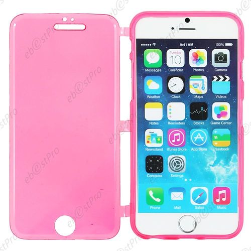 Ebeststar ® Pour Apple Iphone 6 Plus Écran 5,5" Etui Portefeuille Rabattable Livre Housse Coque Silicone Gel + Film Protection D'écran, Couleur Rose