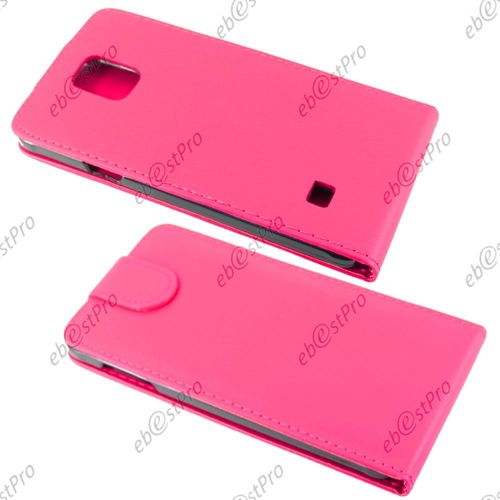 Ebeststar ® Pour Samsung Galaxy Note 4 N910f Coque Housse Etui Simili Cuir Rabattable + Film Protecteur D'écran, Couleur Rose