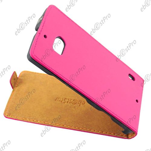 Ebeststar ® Etui En Pu Cuir Clapet Ultra Fine Housse Coque + Film Protecteur D'écran Pour Nokia Lumia 930, Couleur Rose