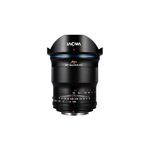 Objectif hybride Laowa Argus 18mm f/0.95 MFT APO pour Micro 4/3 Noir