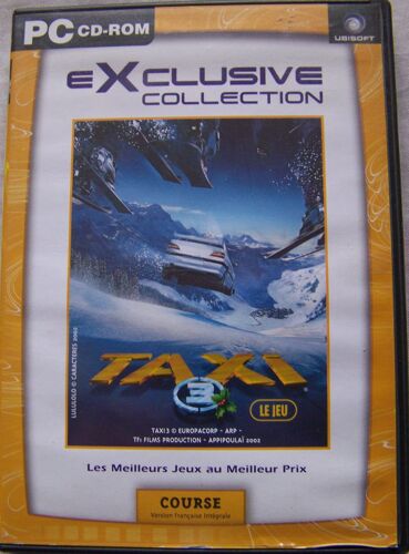 Cd-Rom Jeu Taxi 3