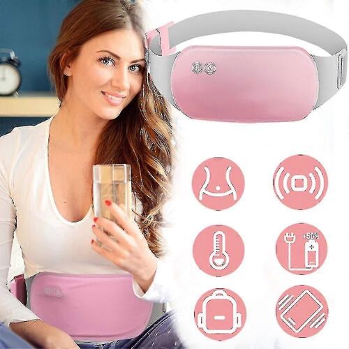Coussins Chauffants Portables Pour Les Crampes Chaleur Soulagement Menstruel Crampes Pad Lavable Doux Chaud Sur Les Jours Inconfortables Période De Ventre Crampe Ceinture 