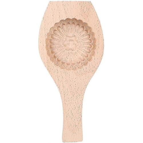 Moule À Gâteau De Lune En Bois Motif Floral Moule À Gâteau De Lune Outil De Cuisson De Pâtisserie