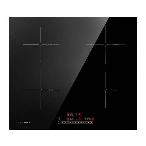 Plaque induction Ciarra CBBIH4B-OW 4 foyers booster