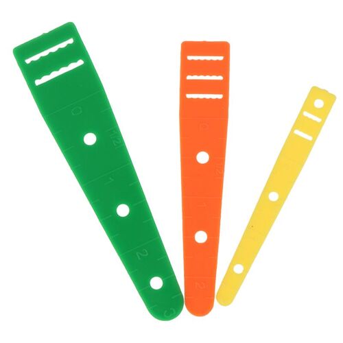 3 Taille/1 Ensemble Bricolage En Plastique Élastique Glisse Guides Enfileurs Porter Bricolage Vêtements Couture Élastique Bande Outil Couture Accessoires