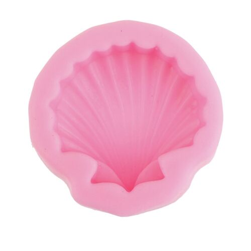 Moule À Gâteau Fondant En Silicone 3d En Forme De Coquille De Mer, Outils De Cuisson