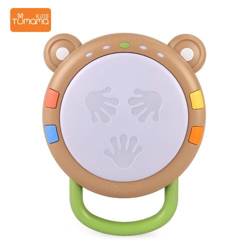 Jouet Musical Pour Bébé, Instrument De Tambour À Main, Piano, Son D'animal, Chansons Anglaises, Battements De Tambour Pour Enfants Et Nourrissons