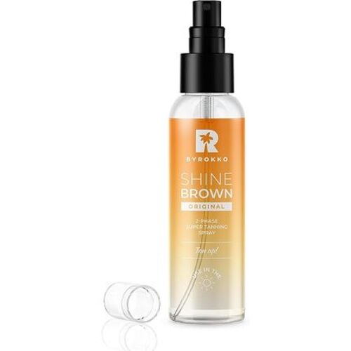 Byrokko Shine Brown Two-Phase Super Tanning Spray 100ml