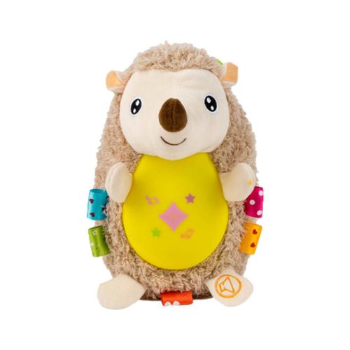 Robot En Peluche Hérisson, Hibou, Jouet Musical, Avec Chansons Berceuses, Pour Tout-Petit, Apaisant, Cadeau