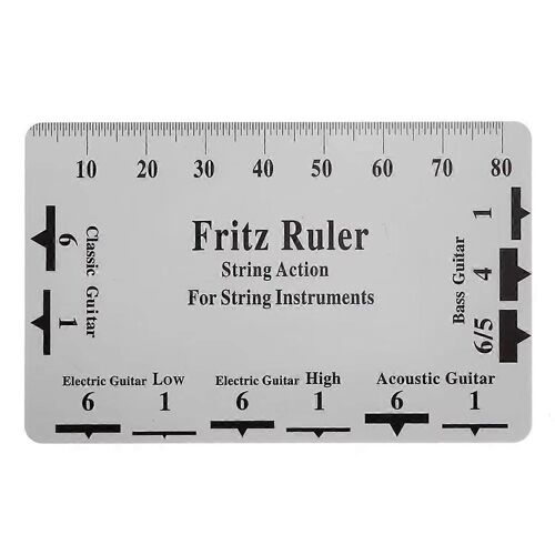 Outil De Mesure De La Hauteur Des Cordes De Guitare Outil De Cordes Luthier