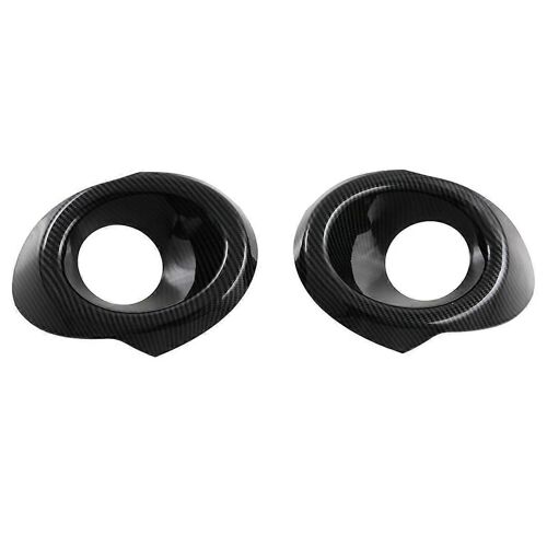 Pour Crosstrek 2023 2024 Voiture Avant Feu De Brouillard Couverture De Garniture Accessoires Abs Fibre De Carbone