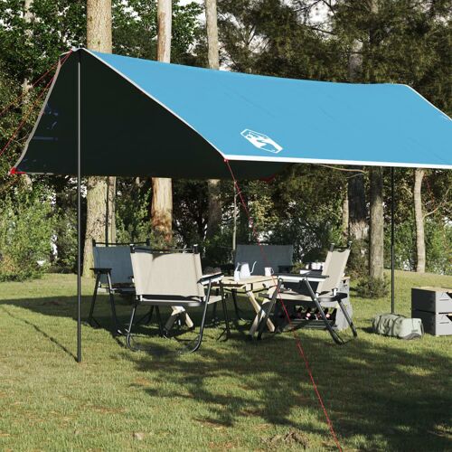 Vidaxl Bâche De Camping Vert 430x380x210 Cm Imperméable