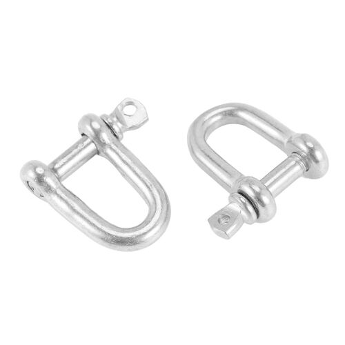 304 acier inoxydable vis goupille d style chaîne dee manille 4mm pour gréement m4 paquet de 2