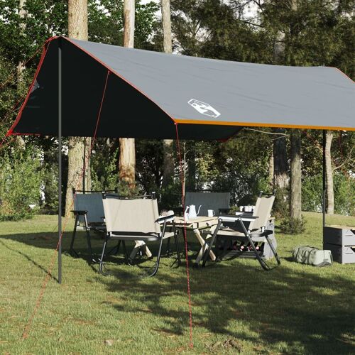 Vidaxl Bâche De Camping Orange 460x305x210 Cm Imperméable