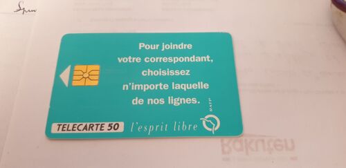 Telecarte Ratp Esprit Libre 50 U
