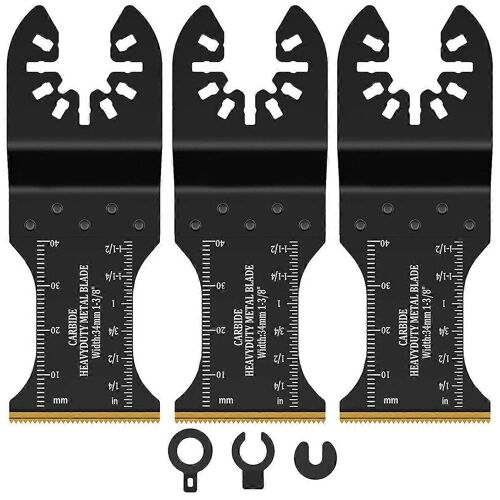 Lames de scie oscillantes universelles, lames d'outils oscillantes, kits de lames multi-outils pour matériaux durs