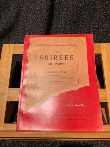 Les Soirees De Paris - Galerie Knoedler - Picasso Braque Matisse Leger....