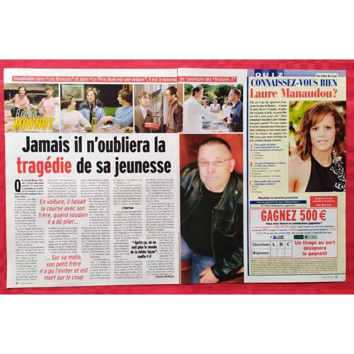 France Dimanche 3102- Roland Magdane, Magalie Vaé (Star Academy 5) - Coupure De Presse, Clipping De 2006
