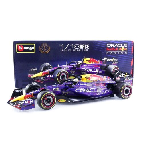 Bburago 1/18 - Red Bull Rb19 - World Champion Winner Las Vegas Gp 2023 (M. Verstappen) 18003-Vlv/1-Bburago