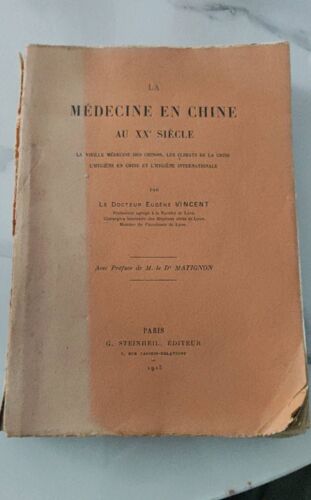 La Médecine En Chine Au Xxe Siècle