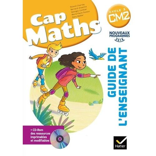 Cap Maths Cm2 - Guide De L'enseignant (1 Cd-Rom)
