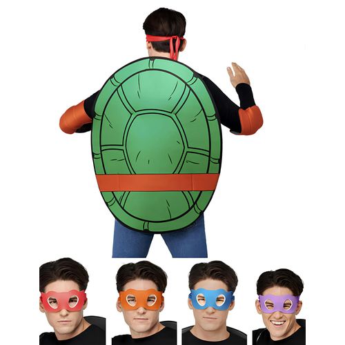 Kit Accessoires De Déguisement 4 En 1 Tortues Ninja Adulte