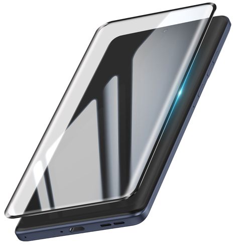 Verre Trempé pour Motorola Edge 60 Fusion Anti-rayures Incurvé Noir