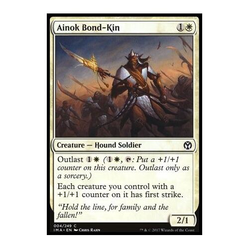 Carte Magic - Edition Iconic Masters - Ainok Bond-Kin Vo