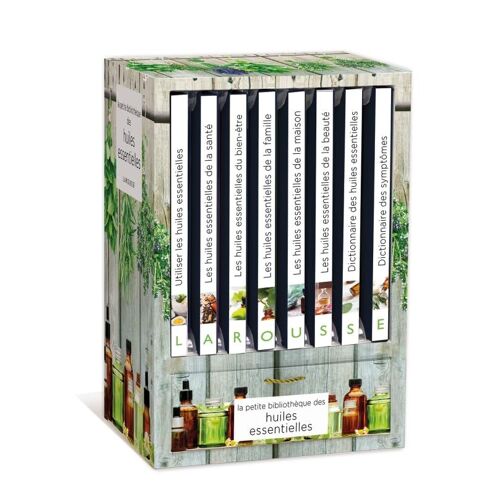 La Petite Bibliothèque Des Huiles Essentielles: 8 Volumes