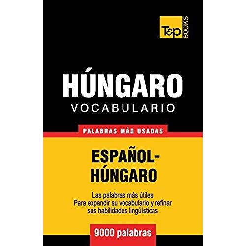 Spa-Vocabulario Espanol-Hungar