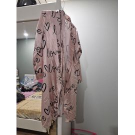 Robe De Chambre Rose Et Noire