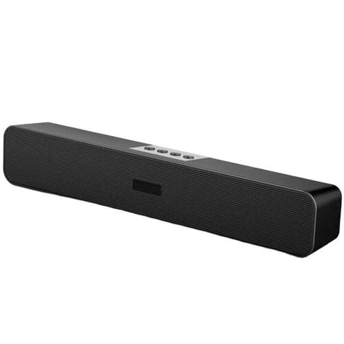 Barre de son intelligente sans fil bluetooth haut-parleur Home cinéma échos mur TV haut-parleurs de bureau 1200mAh batterie USB AUX carte TF