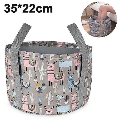 Seau pliant Produit extérieur Voyage Portable Pliant Lavabolumière Extérieur Mousse Sac à pieds Seau pliable