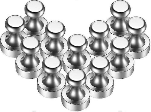 Lot de 12 aimants puissants 12 x 16 mm pour réfrigérateur, tableau noir, plaque magnétique, mini aimant portable XXF