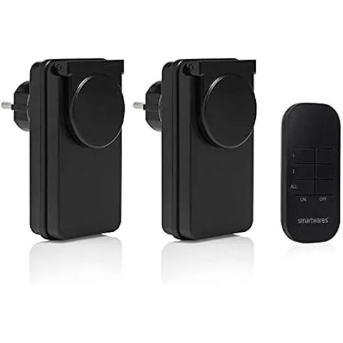 Prise télécommandée - SMARTWARES - SH4-99654 - Extérieur - 1000 W - Portée 30 m