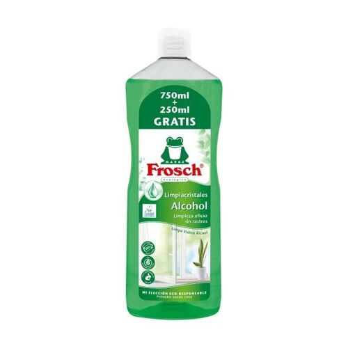 FROSCH - Recharge Nettoyant à Verre Alcool Eco 750 ml + 250 ml gratuit