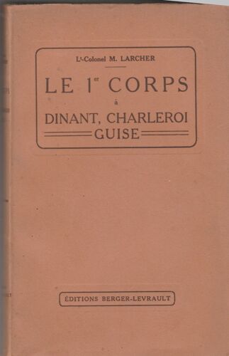 Le 1er Corps À Dinan, Chaleroi Guise