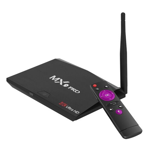 Docooler MX9 Pro TV Box Android 8.1 Quad Core Lecteur Vidéo Multimédia BoîTier UHD 4K VP9 HDR 3D Mini PC WiFi Bluetooth 4.0