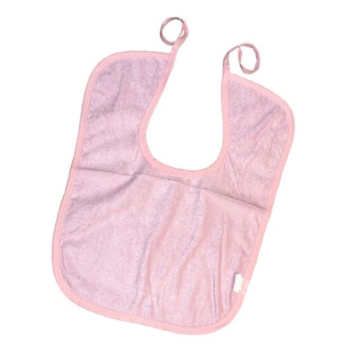 Bavoir Court Pour Adulte Et Enfant, Bavoir De Protection En Tissu, Imperméable, Pour Repas, 40x30cm, 1 Pièce 