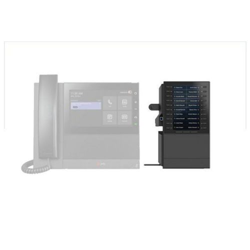 Poly CCX EM60 - Module d'extension des touches pour téléphone VoIP - pour Polycom CCX EM60 Expansion Module