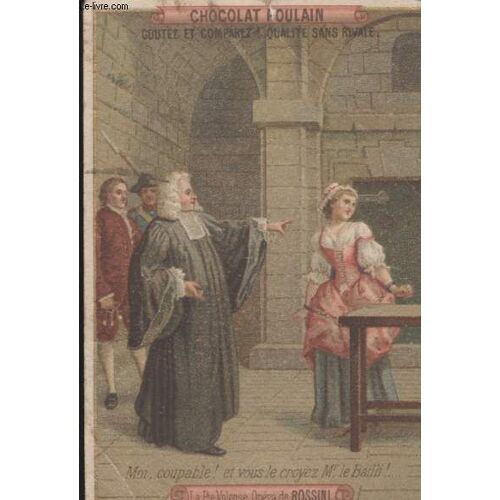 Chromolithographie - La Pie Voleuse Opera De Rossini
