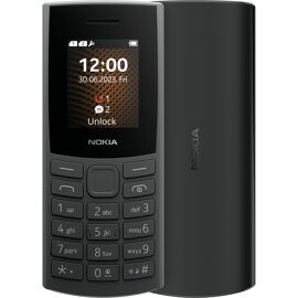 Nokia 105 4G (2023) 1.8" 93 g Charbon de bois Téléphone numérique