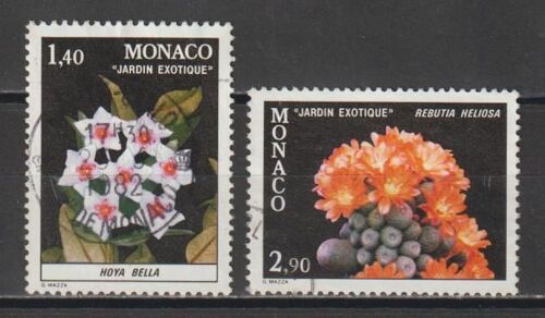 Monaco, 1982, Série Courante (Plantes Du Jardin Exotique), N°1306 + 1310, Oblitérés.