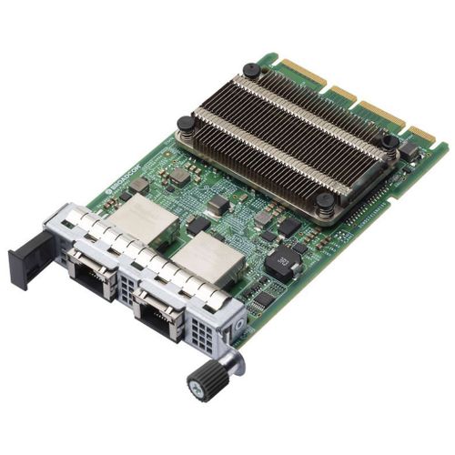 Broadcom NetXtreme E-Series N210TP - Adaptateur réseau - PCIe 3.0 x8 - Gigabit Ethernet / 10 Gb Ethernet x 2