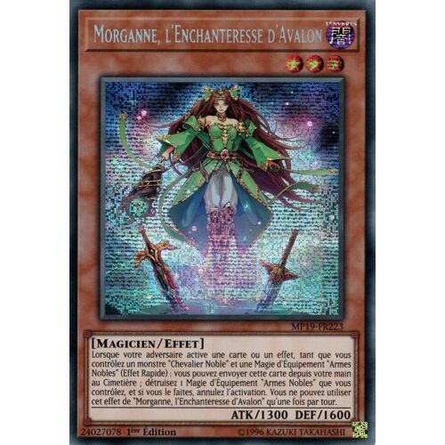 Mp19-Fr223 Morganne, L'enchanteresse D'avalon Secrete Rare