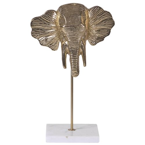 Figurine décorative d'éléphant doré KASO