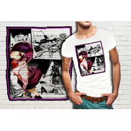 T-Shirt Blanc Homme Manga Tokyo Ghoul 332