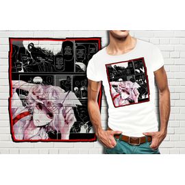 T-Shirt Blanc Homme Manga Tokyo Ghoul 335
