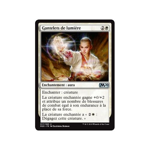 Carte Magic - Edition M20 - Gauntlets Of Light Vo