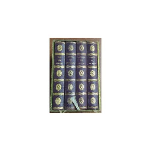 Le Livre De Chevet - 4 Tomes - Les Lignes De La Main, Langage Des Fleurs, Signes Du Zodiaque, Clef Des Songes.
